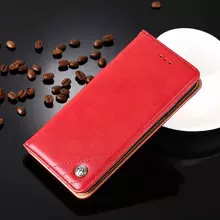 Чехол книжка IDOOLS Retro Case для Samsung Galaxy Note 10 Red (Красный)