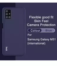 Чехол бампер Imak UC-2 Series для Samsung Galaxy M51 Blue (Синий) 6957476806404