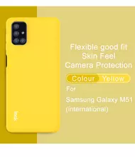 Чехол бампер Imak UC-2 Series для Samsung Galaxy M51 Yellow (Желтый) 6957476824590