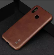 Чехол бампер Imak Leather Fit для Samsung Galaxy A10s Brown (Коричневый)