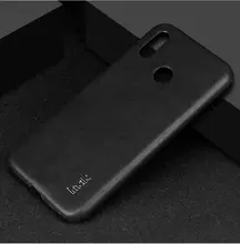 Чехол бампер Imak Leather Fit для Samsung Galaxy A10s Black (Черный)