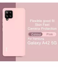 Чехол бампер Imak UC-2 Series для Samsung Galaxy A42 Pink (Розовый) 6957476855839
