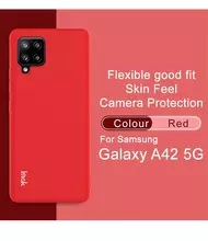 Чехол бампер Imak UC-2 Series для Samsung Galaxy A42 Red (Красный) 6957476855532
