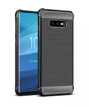 Чехол бампер Imak Vega Carbon Case для Samsung Galaxy S10e Black (Черный)