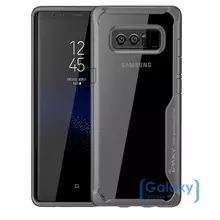 Чехол бампер Ipaky Fusion Case для Samsung Galaxy Note 8 Gray (Серый)