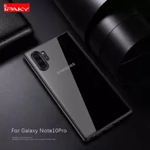 Чехол бампер Ipaky Fusion Case для Samsung Galaxy Note 10 Plus Black (Черный)