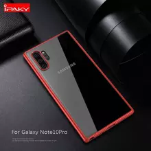 Чехол бампер Ipaky Fusion Case для Samsung Galaxy Note 10 Plus Red (Красный)