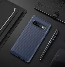Чехол бампер Ipaky Lasy Case для Samsung Galaxy S10e Blue (Синий)