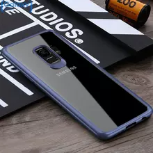 Чехол бампер Ipaky Silicone Case для Samsung Galaxy S9 Plus Blue (Синий)