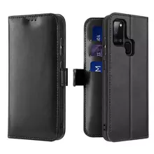 Чехол книжка Dux Ducis Kado Series Wallet Case для Samsung Galaxy A21s Black (Черный)