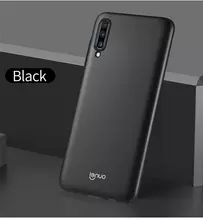 Чехол бампер Lenuo Matte для Samsung Galaxy A70s Black (Черный)
