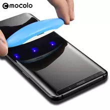 Защитное стекло Mocolo UV Glass полная поклейка с ультра фиолетовой лампой для Samsung Galaxy S9