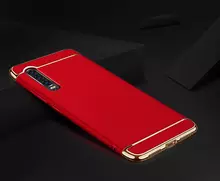 Чехол бампер Mofi Electroplating для Samsung Galaxy A30s Red (Красный)