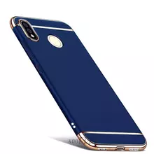 Чехол бампер Mofi Electroplating для Samsung Galaxy A40 Blue (Синий)