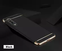 Чехол бампер Mofi Electroplating Case для Samsung Galaxy A50 Black (Черный)