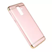 Чехол бампер Mofi Electroplating Case для Samsung Galaxy A8 2018 A530F Rose Gold (Розовое золото)