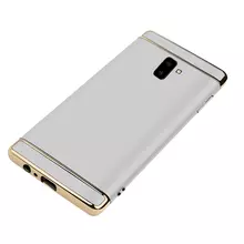 Чехол бампер Mofi Electroplating Case для Samsung Galaxy J4 2018 J400F Silver (Серебристый)