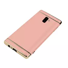 Чехол бампер Mofi Electroplating Case для Samsung Galaxy J4 2018 J400F Rose Gold (Розовое золото)