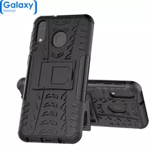 Чехол бампер Nevellya Series для Samsung Galaxy A40 (2019) Black (Черный)