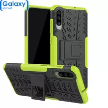 Чехол бампер Nevellya Series для Samsung Galaxy A50 (2019) Green (Зеленый)