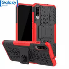 Чехол бампер Nevellya Series для Samsung Galaxy A70 (2019) Red (Красный)