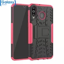 Чехол бампер Nevellya Series для Samsung Galaxy M30 (2019) Pink (Розовый)