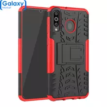 Чехол бампер Nevellya Series для Samsung Galaxy M30 (2019) Red (Красный)