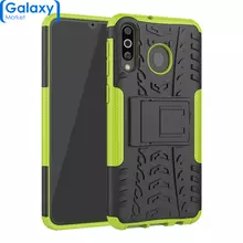 Чехол бампер Nevellya Series для Samsung Galaxy M30 (2019) Green (Зеленый)