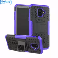 Чехол бампер Nevellya Series для Samsung Galaxy A6 (2018) Purple (Фиолетовый)