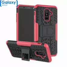 Чехол бампер Nevellya Series для Samsung Galaxy A6 Plus (2018) Pink (Розовый)