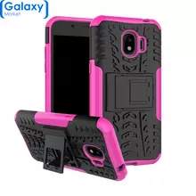 Чехол бампер Nevellya Series для Samsung Galaxy J4 (2018) Pink (Розовый)