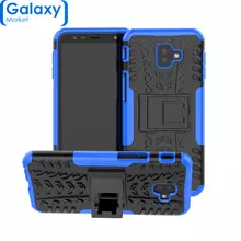 Чехол бампер Nevellya Series для Samsung Galaxy J6 Prime (2018) Blue (Синий)