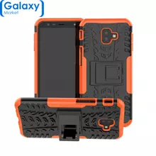 Чехол бампер Nevellya Series для Samsung Galaxy J6 Plus (2018) Orange (Оранжевый)