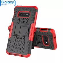 Чехол бампер Nevellya Series для Samsung Galaxy S10e Red (Красный)