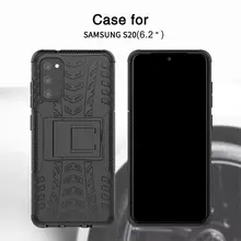 Чехол бампер Nevellya Case для Samsung Galaxy S20 Black (Чёрный)