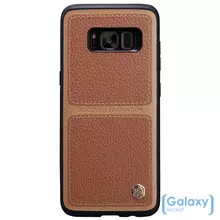 Чехол бампер Nillkin Burt Case для Samsung Galaxy S8 Brown (Коричневый)