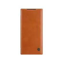 Чехол книжка Nillkin Qin Leather Case для Samsung Galaxy Note 20 Ultra Brown (Коричневый)