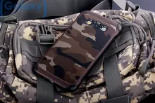 Чехол бампер NX Case Camouflage Series для Samsung Galaxy A8 Brown (Коричневый)