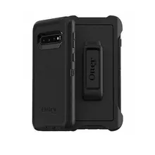 Оригинальный чехол бампер OtterBox Defender Case для Samsung Galaxy S10 Black (Черный)