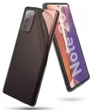 Чехол бампер Ringke Air для Samsung Galaxy Note 20 Smoke Black (Дымчатый Черный)