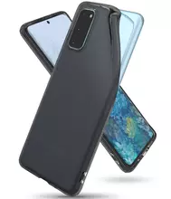 Чехол бампер Ringke Air для Samsung Galaxy S20 Smoke Black (Дымчатый Черный)
