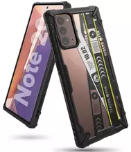 Чехол бампер Ringke Fusion-X Design для Samsung Galaxy Note 20 Ticket Band (Билетная группа)