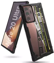 Чехол бампер Ringke Fusion-X Design для Samsung Galaxy Note 20 Ultra Ticket Band (Билетная группа)