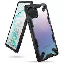 Чехол бампер Ringke Fusion-X для Samsung Galaxy Note 10 Lite Black (Черный) 8809688899447