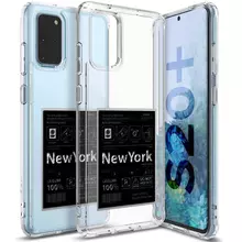 Чехол бампер Ringke Fusion Design для Samsung Galaxy S20 Plus New York Label (Нью-Йорк Лейбл)