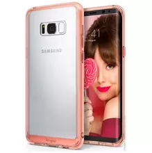 Чехол бампер Ringke Fusion для Samsung Galaxy S8 G950F Rose Gold (Розовое Золото)