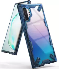 Чехол бампер Ringke Fusion-X Case для Samsung Galaxy Note 10 Plus Blue (Синий)