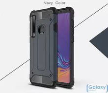 Чехол бампер Rugged Hybrid Tough Armor Tough Case для Samsung Galaxy A9 2018 Dark Blue (Темно-синий)