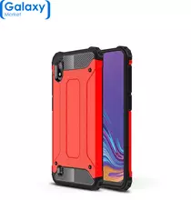 Чехол бампер Rugged Hybrid Tough Armor Case для Samsung Galaxy A10 (2019) Red (Красный)