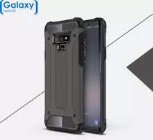 Чехол бампер Rugged Hybrid Tough Armor Case для Samsung Galaxy Note 9 Black/Bronze (Черный/Бронзовый)